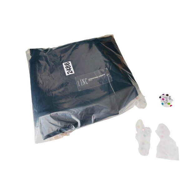 INC International Concepts Womens Petite 6P‎ Navy Stretch Pants - Picture 8 of 8